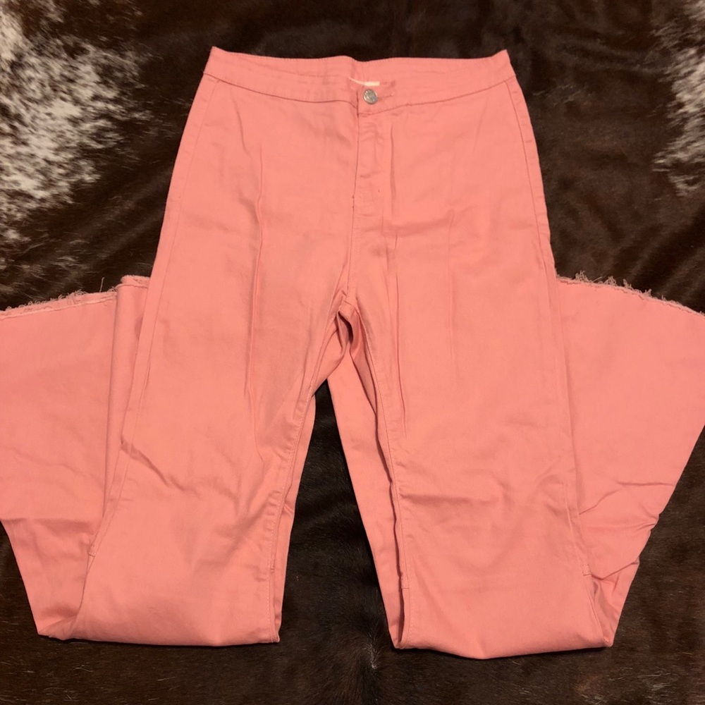 Pink Bell Bottoms